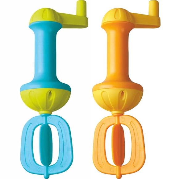 Bubble Bath Whisk, paquete de 2 juguetes de baño HABA Kids Sensory Play