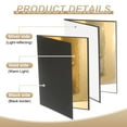 thumbnail image 3 of Uxcell 2pcs 11"x8" Light Reflectors 4 in 1 Photography Reflector Cardboards, 3 of 7
