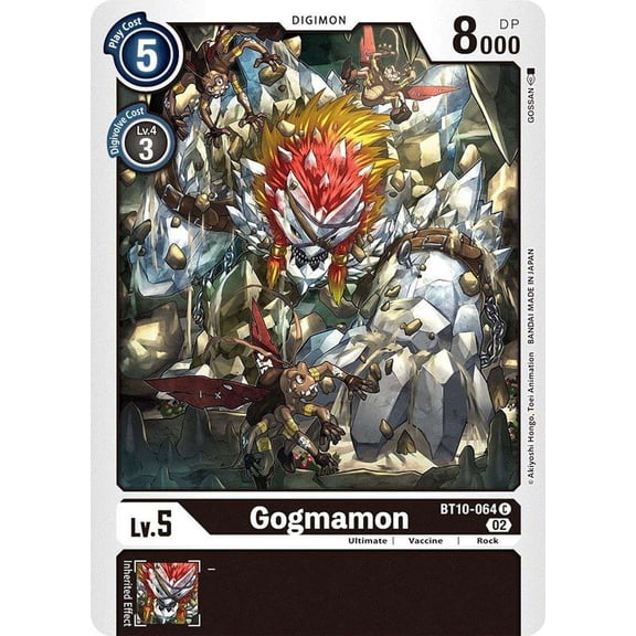 Digimon Xros Encounter Common Gogmamon BT10-064