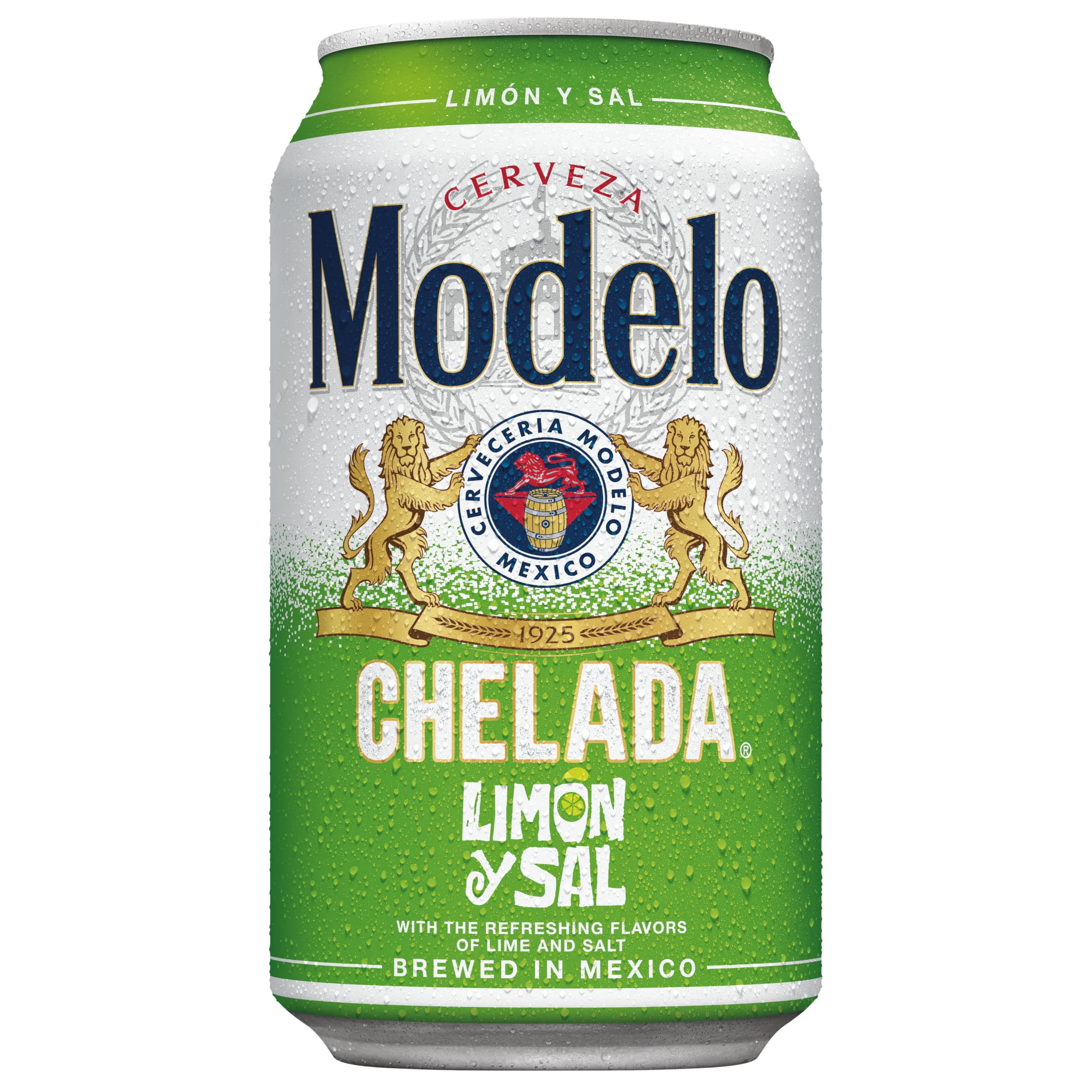 Modelo Chelada Limón y Sal Mexican Import Flavored Beer, 12 pack 12 fl. oz. Cans, 3.5% ABV