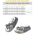 thumbnail image 7 of cosyone1997 Cute Fuzzy Animal Slippers for Women Girls Teens Kids, Warm Fluffy Bedroom Socks Indoor, Cozy House Shoes Non-slip Grip Soles, Winter Funny Gifts Unique, 7 of 7