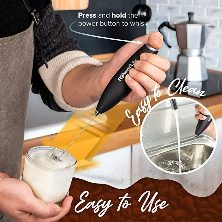 SOLAC PRO FOAM™ Stainless-Steel Milk Frother & Hot Chocolate Mixer