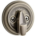 thumbnail image 2 of Kwikset 980 Deadbolt - Keyed One Side - featuring SmartKey, Antique Brass, 2 of 3