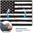 thumbnail image 5 of American Flag Mouse Pad, Gaming Mouse Mat Square Waterproof Mouse Pad Non-Slip Rubber Base MousePads for Office Home Laptop Travel, 9.5"x7.9"x0.12" Inch, 5 of 6