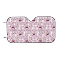 thumbnail image 7 of Fotbe Easter Rabbit Car Windshield Sunshade | Sun Visor Protector Front Window Shade, Keeps Out UV Rays, Keeps Your Vehicle Cool-Small, 7 of 7