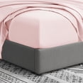 thumbnail image 4 of Swift Home Luxury 4-Piece Sheet Set with Extra Pillow Case, Twin, Blush, 4 of 8