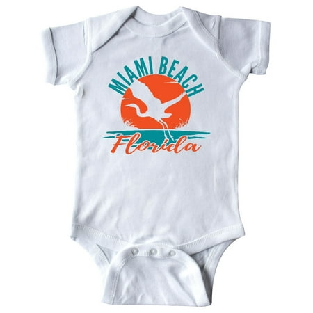 

Inktastic Miami Beach Florida Vacation Trip Gift Baby Boy or Baby Girl Bodysuit