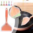thumbnail image 2 of Spatule Large en Silicone Bleu Antiadhésive Ustensiles de Cuisine, 2 of 9