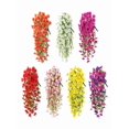 thumbnail image 6 of Artificial Fake Plants for Outdoor Spring, Summer, Autumn and of Decoration, 7PCS Faux Silk Morning Glory Long Vines Stems UV Resistant Look Real for Outside Home Porch Patio, 6 of 6
