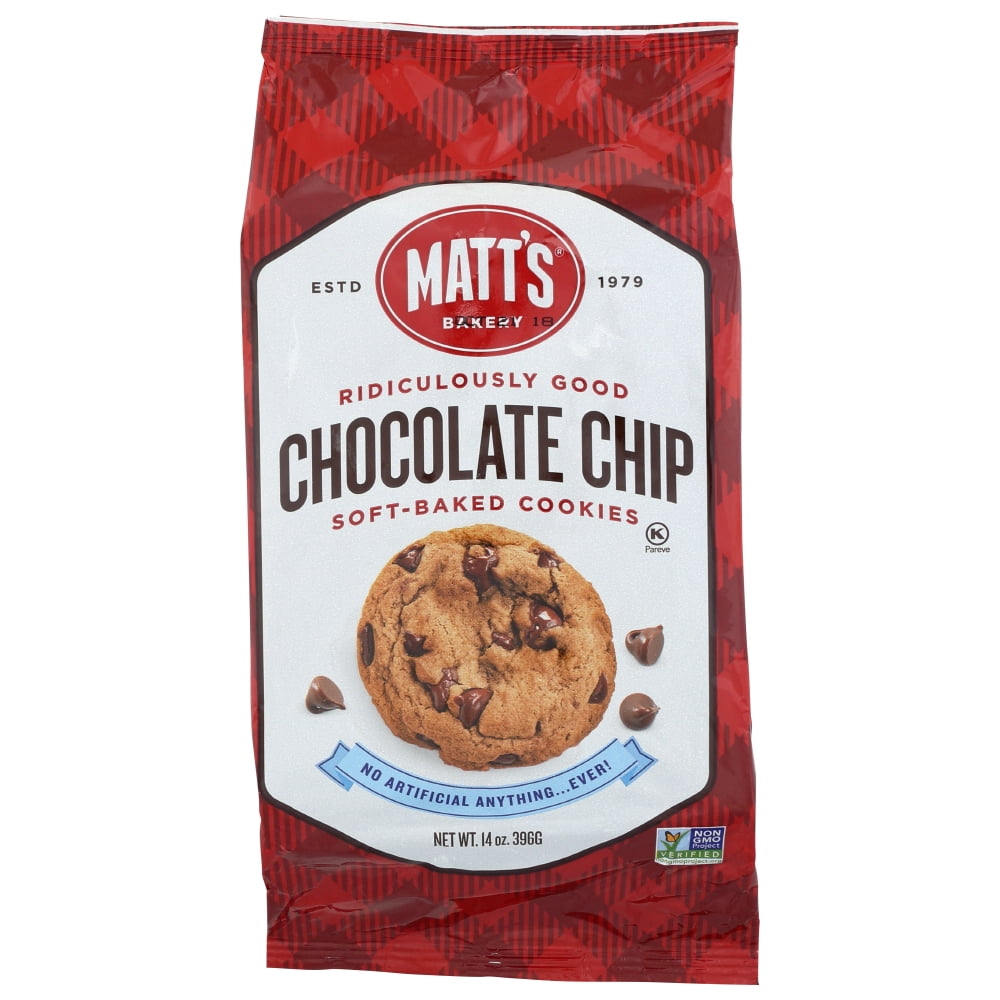 Matt'S Bakery Chocolate Chip SoftBaked Cookies, 14 Oz.