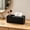 Black, variant on Tissue Compartment Organizer Multifunctional Storage Container with Detachable Layer and Divided Compartments for Dwelling Cargo Mover Office Desktop Makeup Jewelry Remote Manage Mount