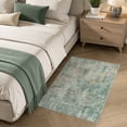 thumbnail image 3 of MICGEEK 2'x3' Abstract Area Rugs, Stain Resistant Washable Throw Rugs for Entrance Entryway, Modern Small Area Rug Front Door Mat Entrance Doormat with Non-Slip Backing, Green, 3 of 8