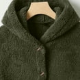 thumbnail image 6 of Yievot Womens Fleece Hoodie Jackets Winter oversized Thermal Coat Casual Zip Up Long Sleeve Outerwear with Pocket, 6 of 8