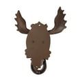 thumbnail image 3 of Zeckos Antiqued Finish Cast Iron North American Moose Door Knocker, 3 of 5