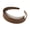 Coffee, variant on Women Headband Extra-Wide Anti-Slip Teeth Plastic Hair Hoop Strong Fixation Hairband Washing Face Hair Accessory