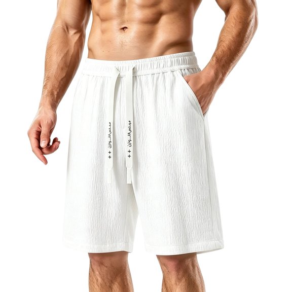 DayScoop Big and Tall Shorts for Men Plus Size Bottoms Summer Fashion Thin Casual Loose Oversize Sport Knee Length Beach Short Pants