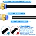 thumbnail image 1 of 10 piezas de tubo de 10 mm OD x 3/8 BSP macho recto empujar para conectar accesorios (PC10-03), 1 of 2