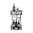 thumbnail image 2 of Kings Furniture PS67 Side Table with Wine Rack, 2 of 3