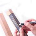 thumbnail image 1 of GFDYREE 180mm High Precision Woodwork Marking Gauge 3D Rulers,90 Degree Right Scale Stainless Steel,Scribe Line Ruler with Holes Professional Measuring Tools Carpenter Measuring Tools Drawin, 1 of 6
