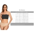 thumbnail image 5 of Ladies Bandeau Strapless Comfort Anti-light Inner Seamless Crop Tube Top, 5 of 5