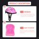 thumbnail image 4 of Almohadillas protectoras para patinaje sobre ruedas para niños, casco de seguridad para patinete, coderas, 1 Juego, 4 of 8