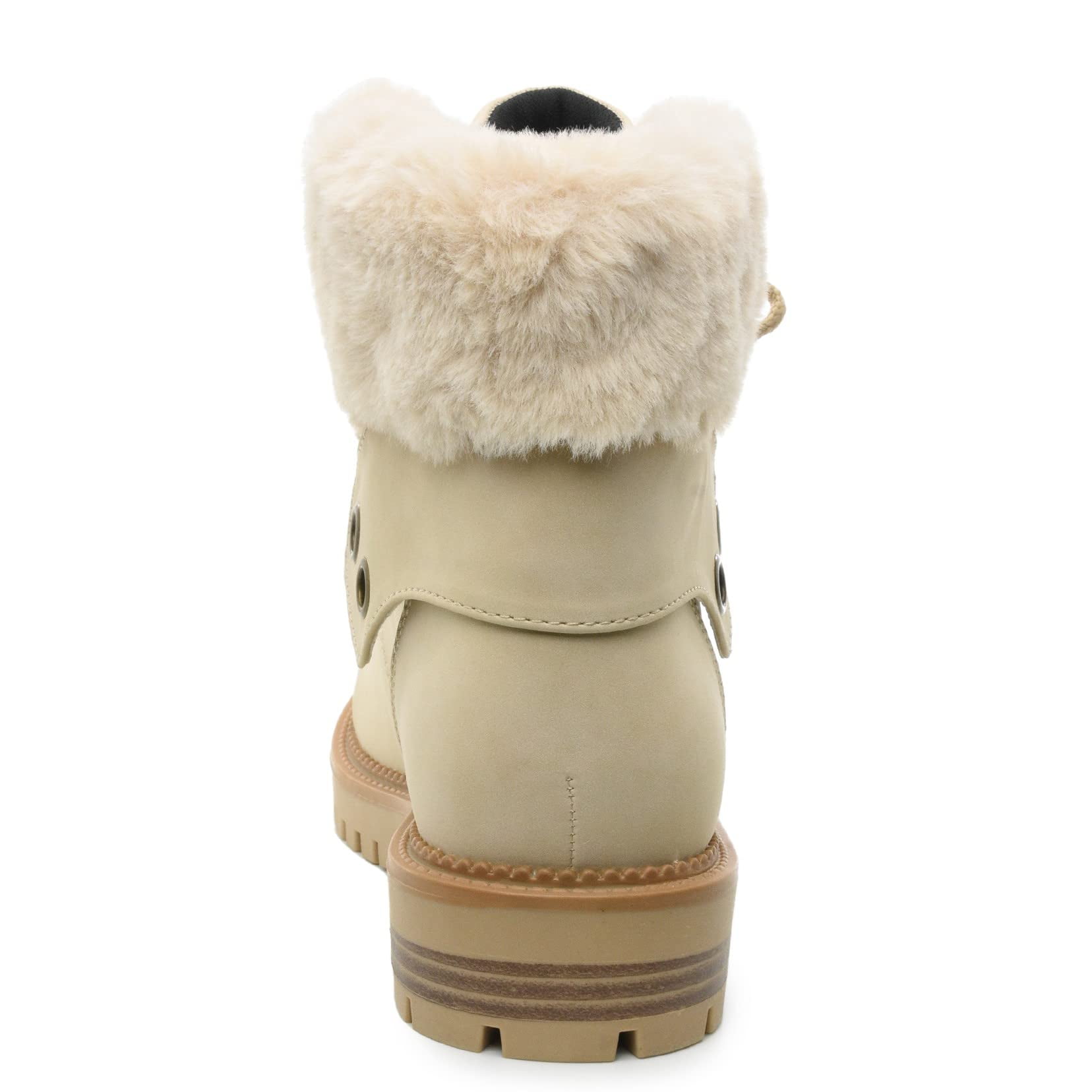 Emy faux sale fur hiker bootie