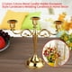 thumbnail image 1 of Portavelas de 9.8 pulgadas, candelabro de metal para 3 velas para eventos formales, bodas, decoración de fiesta de la iglesia, Halloween, candelabro de vela cónica, pieza central de decoración elegant EOTVIA No, 1 of 7