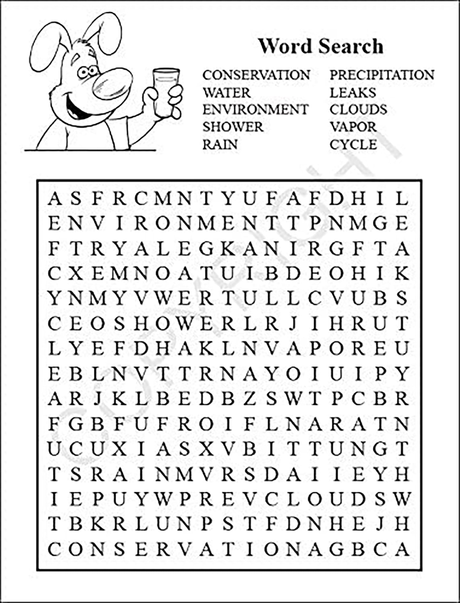 25 Pack - Learn About Water Conservation - Kid's Coloring & Activity Books