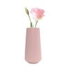 thumbnail image 3 of Plastic Vase,Modern Floral Vase for Room, Kitchen, Office Desktop, Coffee Table Decor, Frosted Flower Vase with Origami Design, Watertight and Nicely-Crafted Table Vase, 3 of 6