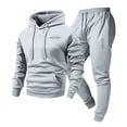 thumbnail image 5 of Ceisia Men's Loose Fit Hooded Sweatshirt & Jogger Pants Set | Casual Warm Two-Piece Tracksuit Gifts, 5 of 5