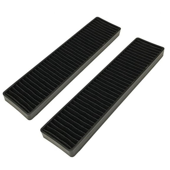 Microwave Charcoal Filter - Two Pack Compatible With LG Model Numbers LMV2031ST, LMV2083SW, LMVM2075SB, LMV2081SW