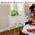 thumbnail image 6 of Momfree Retractable Baby Gate for Wide Doorways & Stairs – 120" Extra Wide, 33" Tall Safety Fence for Indoor/Outdoor Use – Child & Pet Barrier, 6 of 11