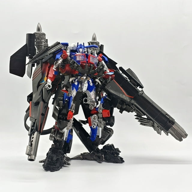 7.87-Inch Transformer Warriors Rise Jetfire Optimus Prime Flying Wing Pillar Star Elder Robot Explorer Elder Action Figure (Jetfire Optimus Prime,Premium Edition)