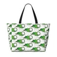 thumbnail image 2 of Fuzoiu Golf balls Print Waterproof Beach Tote Bag for Women Girls with Zipper,Sandproof Pool Swim Bag,Large Capacity Beach Travel Bag for Pool Swim Travel Everyday, 2 of 7