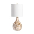 thumbnail image 4 of The Russo Table Lamp Cream Resin 32.5"Ht. Transitional Style, 4 of 5