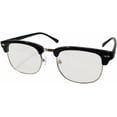 thumbnail image 2 of VIGUEUR Clear Lens Glasses - Half Frame Horn Rimmed Glasses, 2 of 4