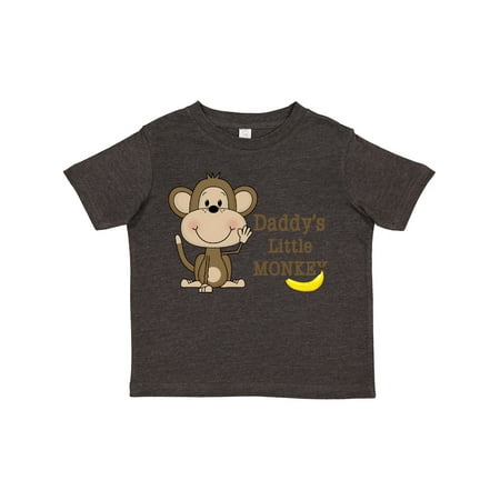 

Inktastic Daddy s Little Monkey Gift Toddler Boy or Toddler Girl T-Shirt