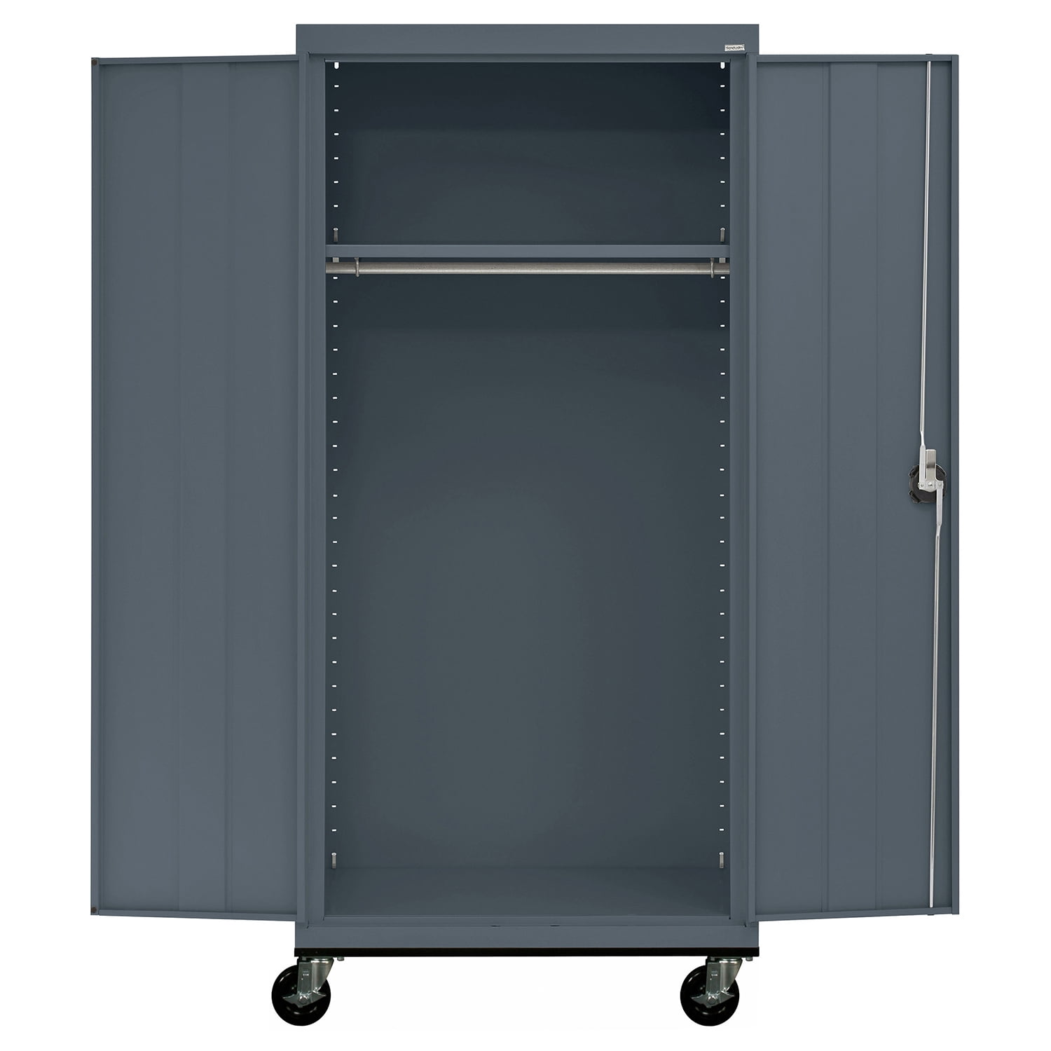 Sandusky Lee 36"W x 24"D x 78"H Steel Transport Mobile Wardrobe