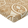 thumbnail image 2 of Ambesonne Beige Fitted Sheet, Ethnicity Pattern, Queen Size, Tan Cream, 2 of 3