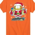 thumbnail image 3 of Garfield - Santa - Toddler and Youth Short Sleeve Graphic T-Shirt, 3 of 5