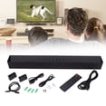 thumbnail image 3 of BT Soundbar, Simple Connection Portable Stylish Wall Mounted TV Soundbar  For Home For Office, 3 of 8