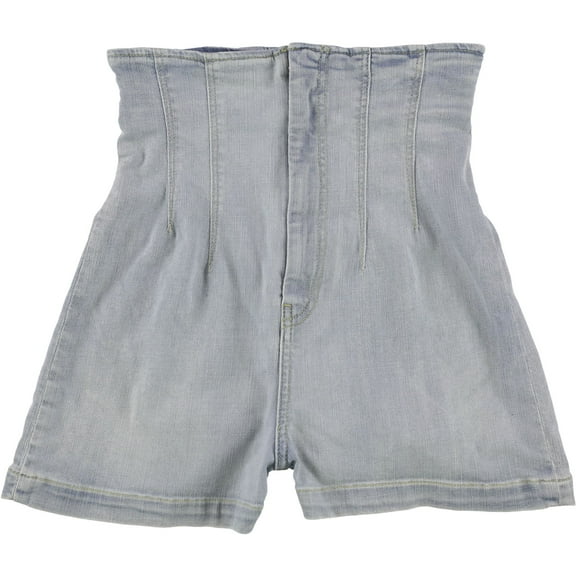 GUESS Womens Alexis Casual Denim Shorts, Blue, 27
