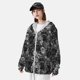 thumbnail image 3 of Balery Black Cats In A Garden Sudadera ligera de manga larga con capucha y protección solar UPF 50+ para hombre y mujer, ideal para pesca y running-Medium, 3 of 7
