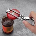 thumbnail image 2 of Abridor de tarros y botellas, abridor de latas de acero inoxidable multifuncional ajustable, agarrador de tapa de tarro, Manual, accesorios de cocina, 2 of 5