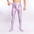 thumbnail image 5 of Men's High Waist Stirrup Leggings Tights Gym Yoga Workout Sports Pants, 5 of 5