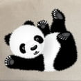 thumbnail image 2 of CafePress - Baby Panda Cap - Adjustable 100% Brushed Unisex Casual Cotton Baseball Cap, Beige, 1, 2 of 2