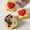 Yellow, variant on Lenkho Heart Designed Mini Coin Purse Portable Earbud Storage Pouch Multi Color Small Bag For Daily Minor Item Organization