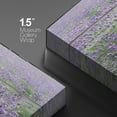 thumbnail image 4 of wall26 Canvas Print Wall Art Purple Lavender Field Nature Floral Wood Panels Photography Rustic Scenic Colorful Multicolor Cool Zen for Living Room, Bedroom, Office - 24"x36", 4 of 5