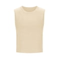 thumbnail image 5 of Yourumao Athletic Tank Tops for Girl Cut Out Crewneck Sleeveless Shirts Solid Lightweight Casual Tanks for Summer Activewear 4-15 Year, 5 of 9