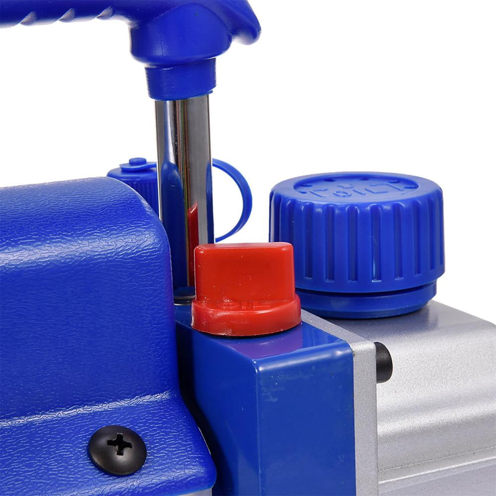 Gonipol Air Vacuum Pump 1 Stage Air Conditioning Vacuum Pump 1/4 Flare Inlet Port Rotary Vane HVAC Vacuum Pump Air Conditioning Vacuum Pump consistent